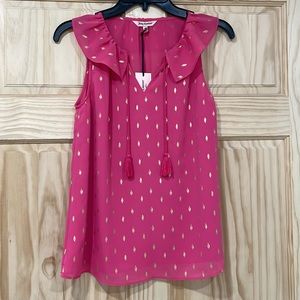 NWT juicy couture ruffle tank